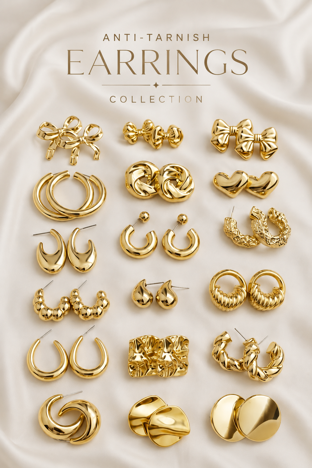 Anti Tarnish Earrings
