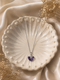 Purple Heart Necklace