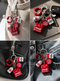 Coca-Cola Retro Charm Keychain