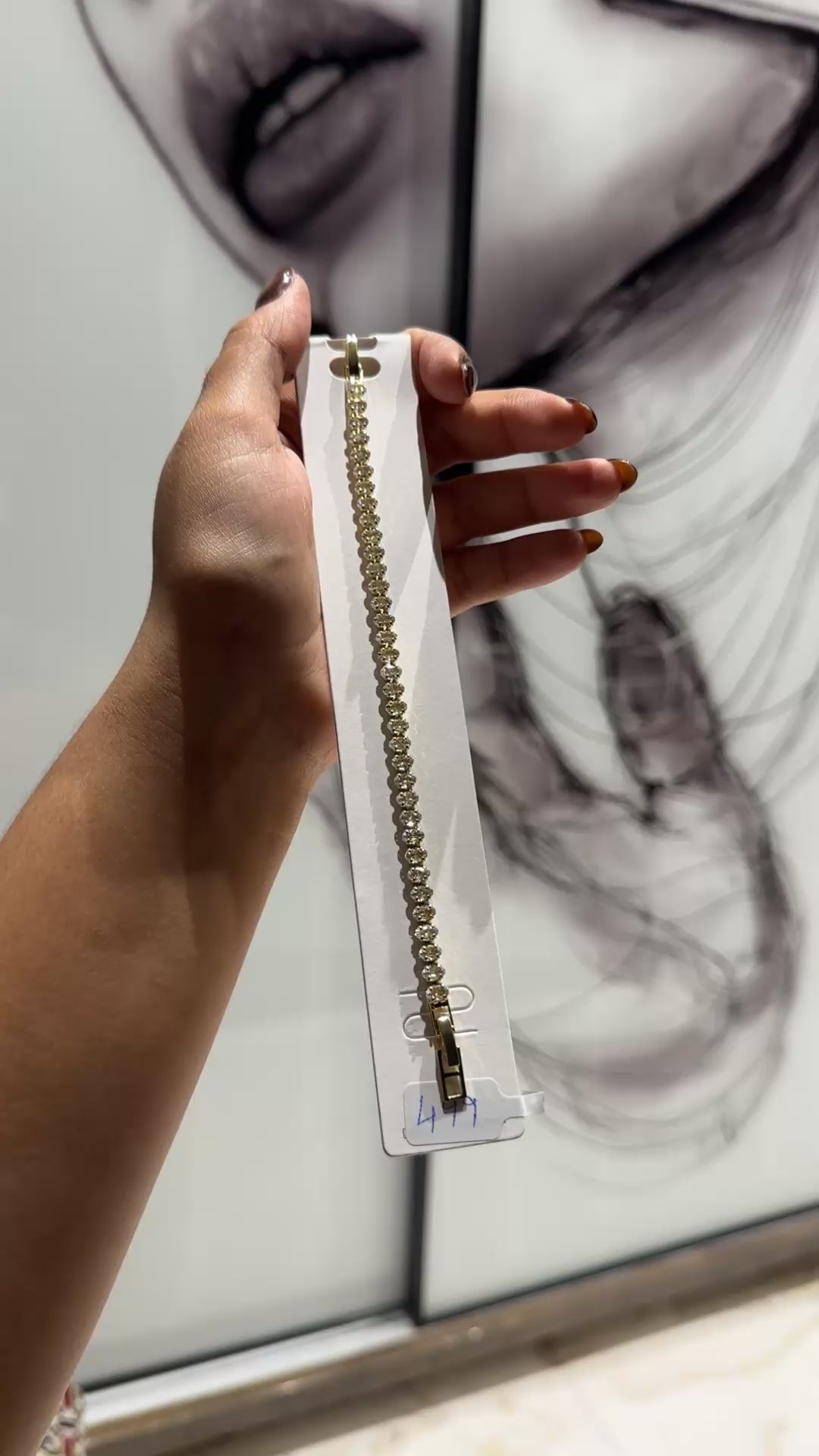 Golden Luxe Tennis Bracelet