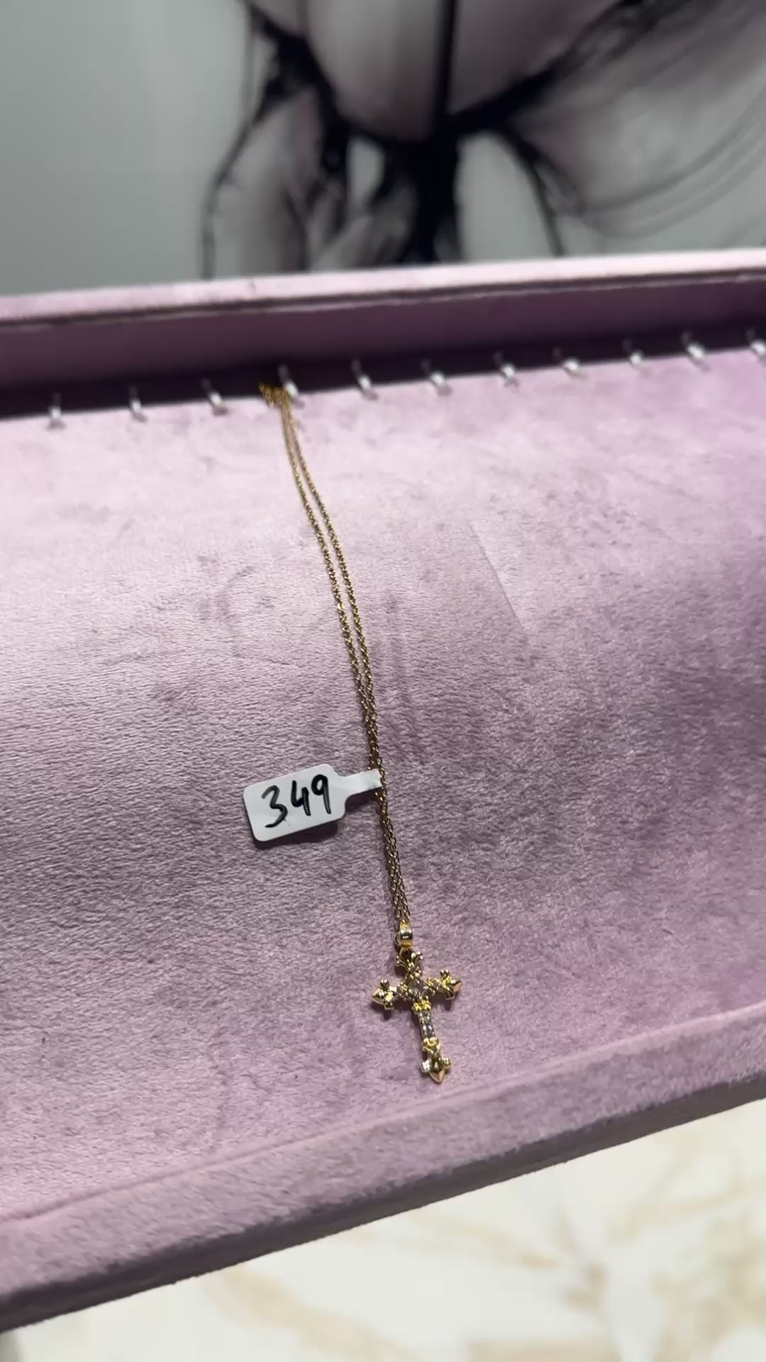 Cross Gold Necklace